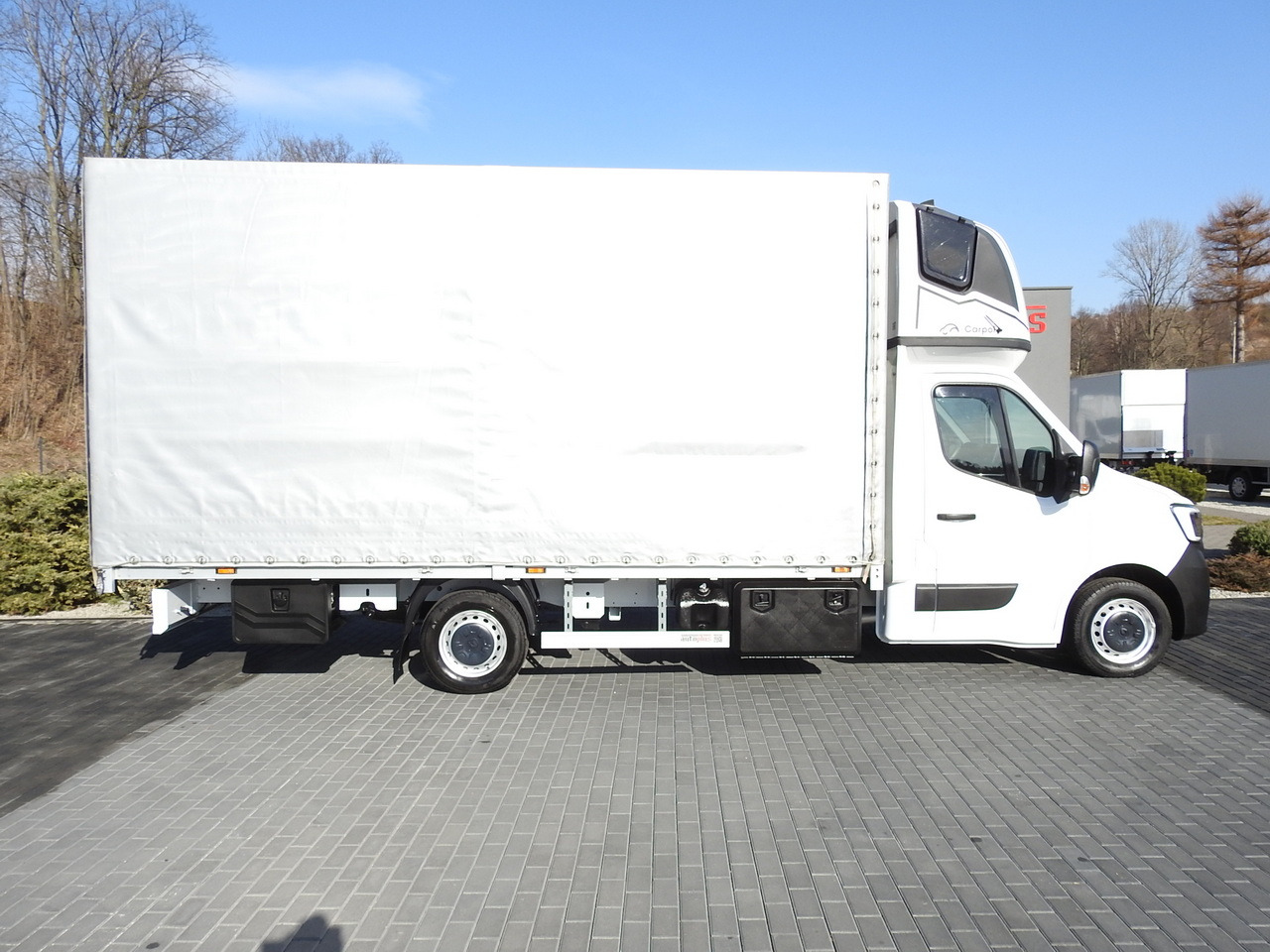 Curtain side van RENAULT MASTER  TARPAULIN 10 PALLETS WEBASTO CRUISE CONTROL LED LIGHTS PNEUMATICS AIR CONDITIONING  165HP: picture 7