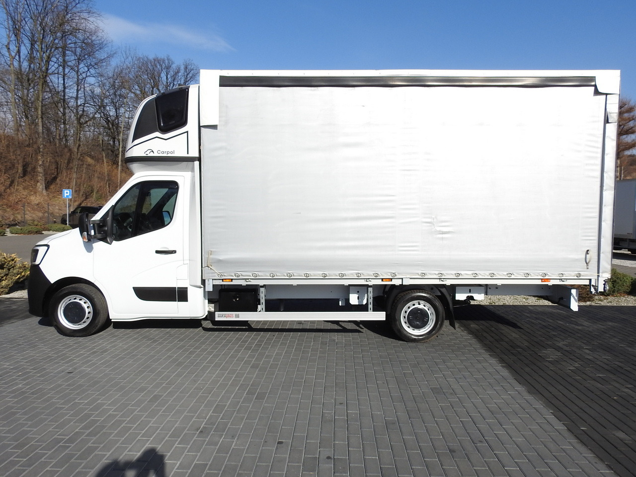 Curtain side van RENAULT MASTER  TARPAULIN 10 PALLETS WEBASTO CRUISE CONTROL LED LIGHTS PNEUMATICS AIR CONDITIONING  165HP: picture 9