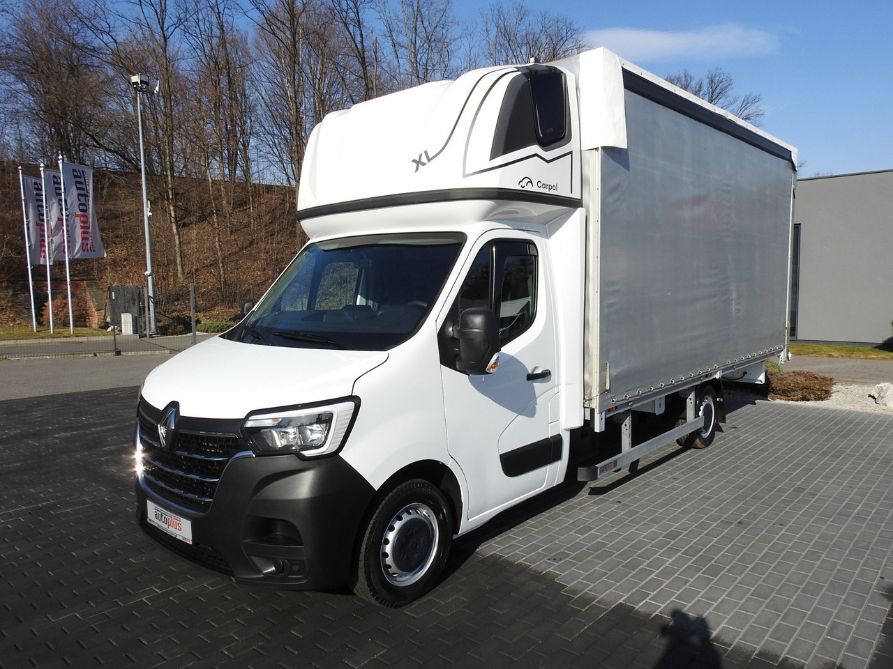 Curtain side van RENAULT MASTER  TARPAULIN 10 PALLETS WEBASTO CRUISE CONTROL LED LIGHTS PNEUMATICS AIR CONDITIONING  165HP: picture 6