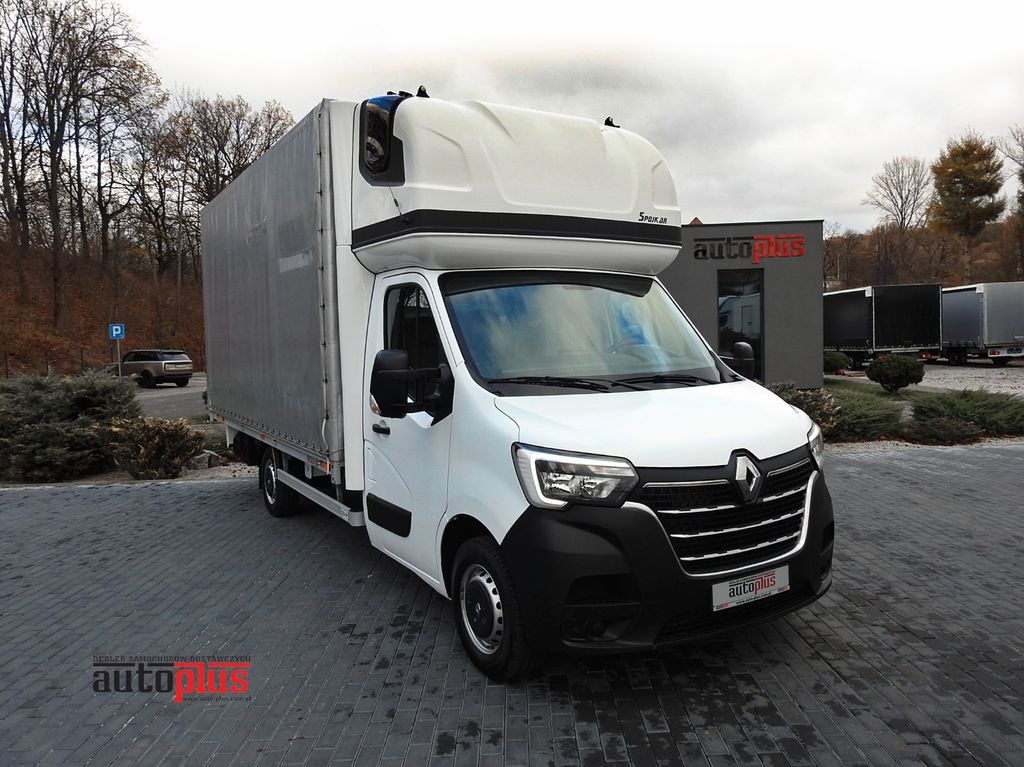 Renault MASTER PRITSCHE PLANE 10 PALETTEN WEBASTO A/C - Curtain side van: picture 1 Renault MASTER PRITSCHE PLANE 10 PALETTEN WEBASTO A/C - Curtain side van: picture 1