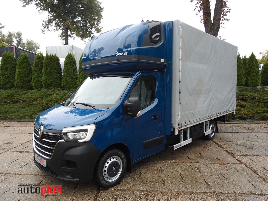 Renault MASTER PRITSCHE PLANE 8 PALETTEN WEBASTO A/C - Curtain side van: picture 1 Renault MASTER PRITSCHE PLANE 8 PALETTEN WEBASTO A/C - Curtain side van: picture 1