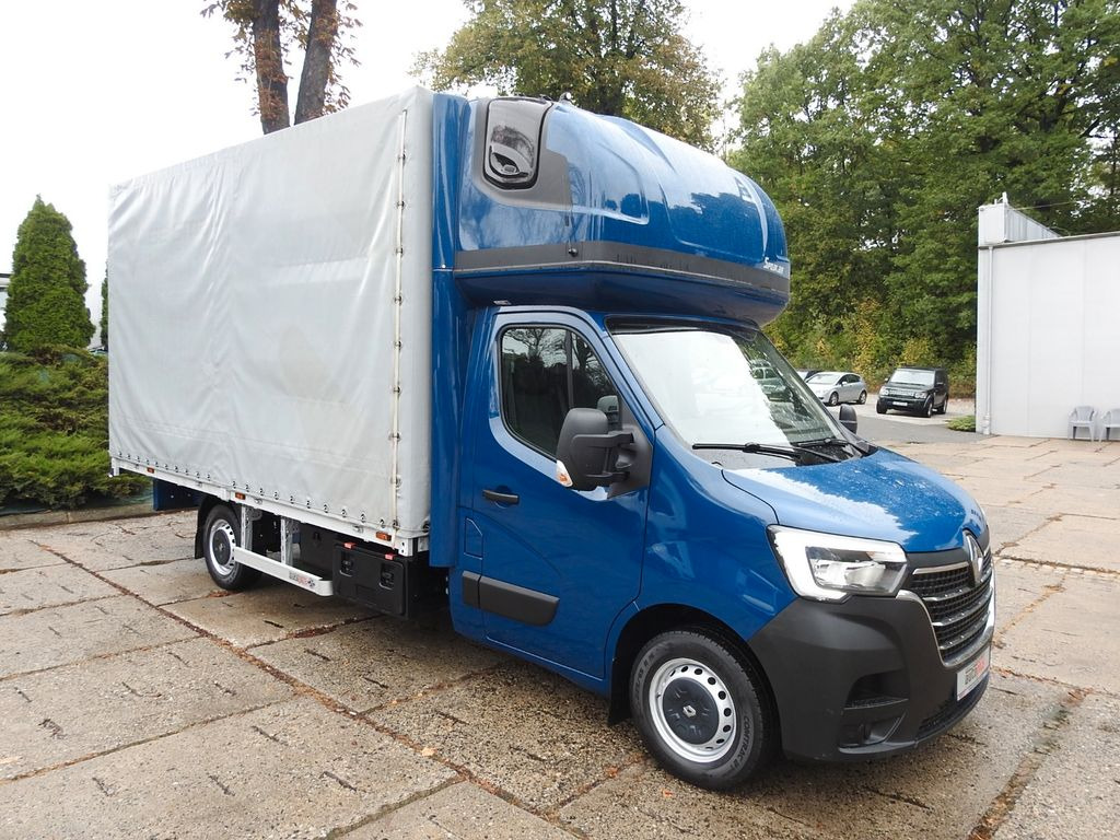 Renault MASTER PRITSCHE PLANE 8 PALETTEN WEBASTO A/C - Curtain side van: picture 4 Renault MASTER PRITSCHE PLANE 8 PALETTEN WEBASTO A/C - Curtain side van: picture 4