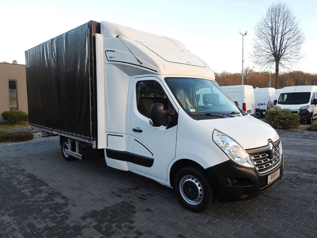 Renault RENAULT MASTER PLANDEKA 10 PALET AUTOMATIK A/C - Curtain side van, Combi van: picture 4 Renault RENAULT MASTER PLANDEKA 10 PALET AUTOMATIK A/C - Curtain side van, Combi van: picture 4
