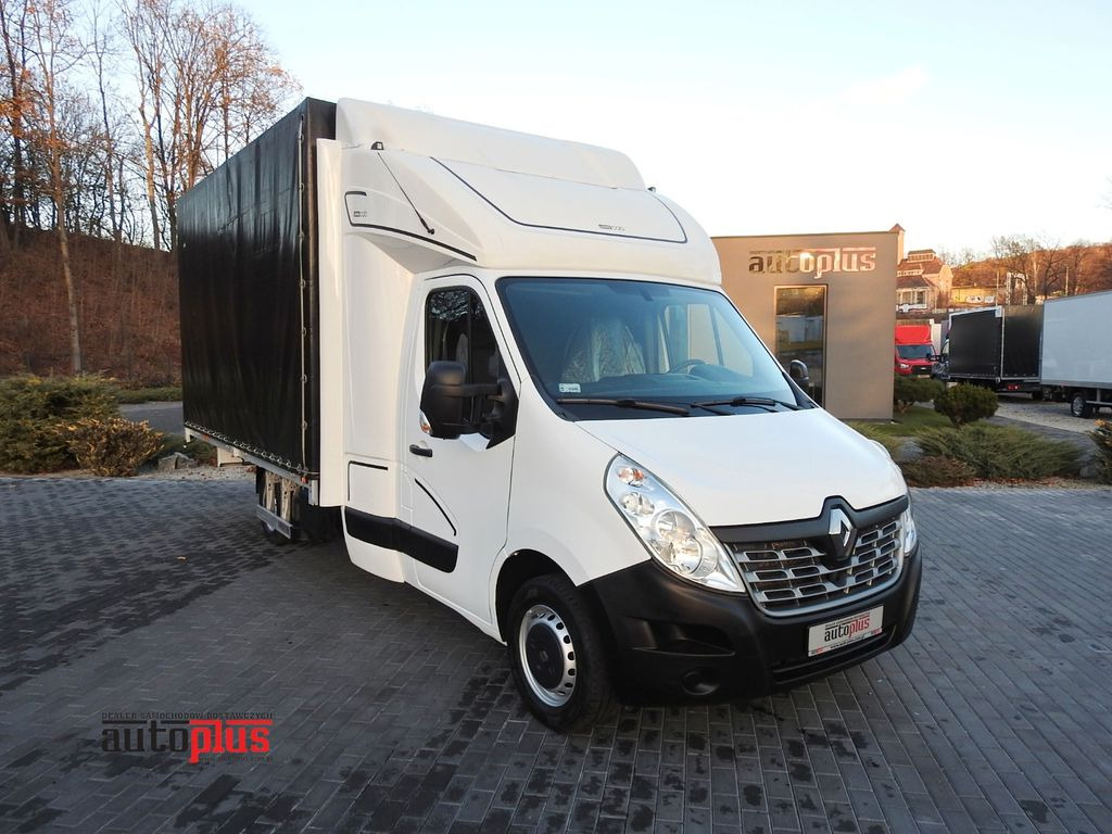 Renault RENAULT MASTER PLANDEKA 10 PALET AUTOMATIK A/C - Curtain side van, Combi van: picture 1 Renault RENAULT MASTER PLANDEKA 10 PALET AUTOMATIK A/C - Curtain side van, Combi van: picture 1