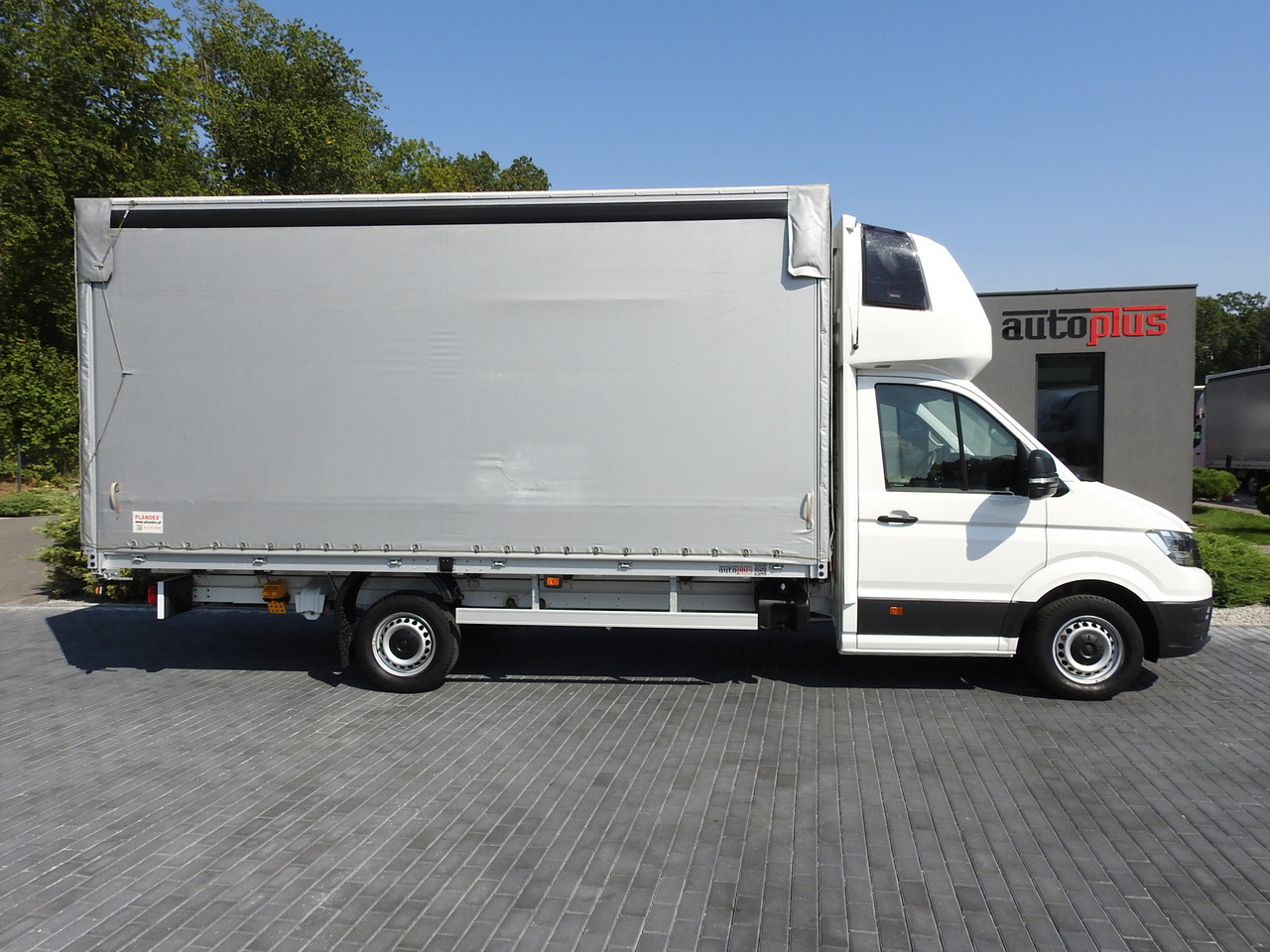 Curtain side van VOLKSWAGEN CRAFTER TARPAULIN 10 PALLETS WEBASTO CRUISE CONTROL AIR CONDITIONING LED LIGHTS  180HP: picture 7