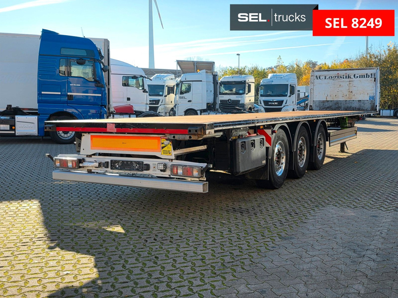 Berger SAPL 24 / 4.290 kg - Dropside/ Flatbed semi-trailer: picture 5 Berger SAPL 24 / 4.290 kg - Dropside/ Flatbed semi-trailer: picture 5