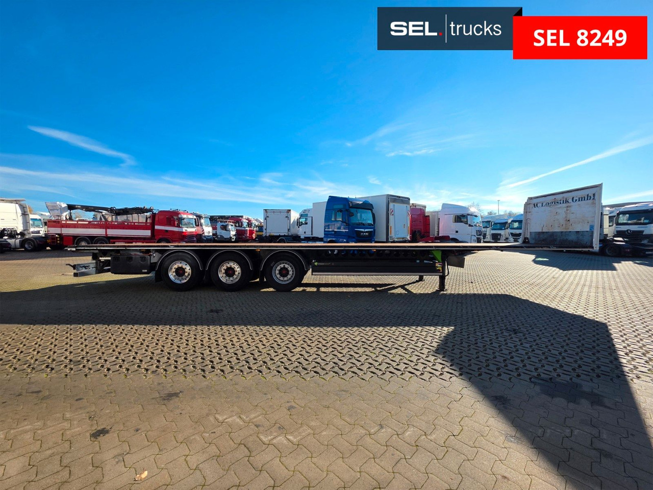 Berger SAPL 24 / 4.290 kg - Dropside/ Flatbed semi-trailer: picture 4 Berger SAPL 24 / 4.290 kg - Dropside/ Flatbed semi-trailer: picture 4