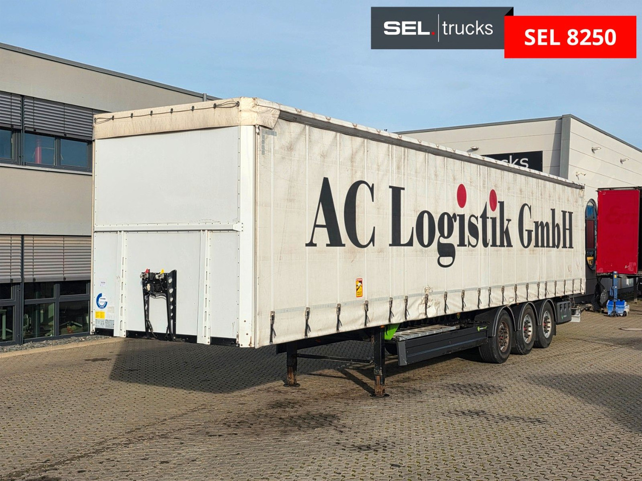 Berger SAPL 24 / Coilmulde / 5.460 kg - Curtainsider semi-trailer: picture 1 Berger SAPL 24 / Coilmulde / 5.460 kg - Curtainsider semi-trailer: picture 1