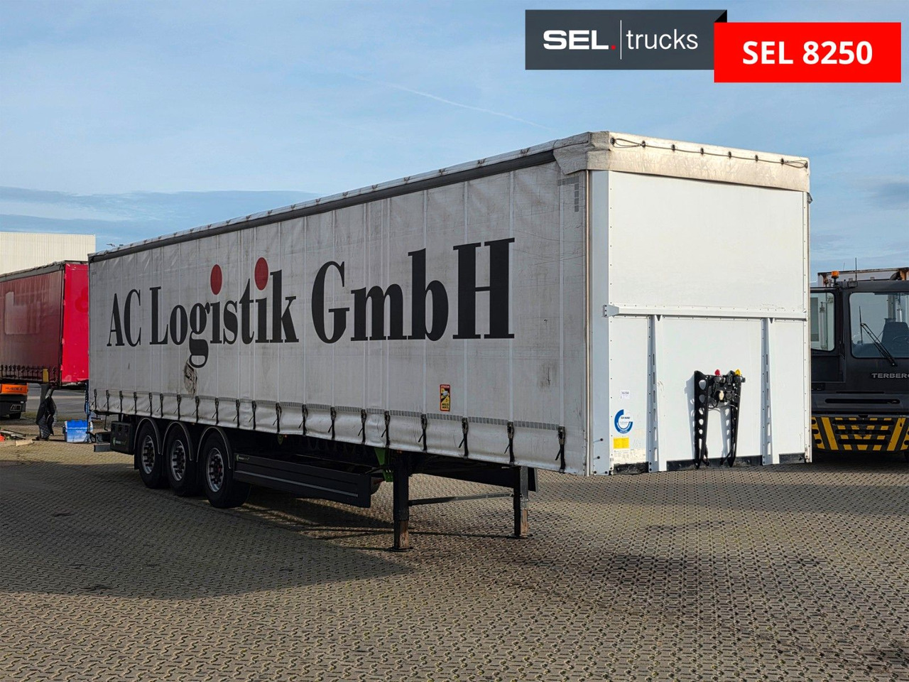 Berger SAPL 24 / Coilmulde / 5.460 kg - Curtainsider semi-trailer: picture 3 Berger SAPL 24 / Coilmulde / 5.460 kg - Curtainsider semi-trailer: picture 3