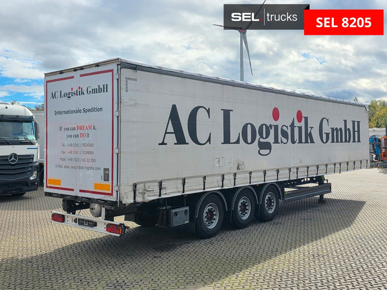 Berger SAPL 24 / Coilmulde / EDSCHA - Curtainsider semi-trailer: picture 5 Berger SAPL 24 / Coilmulde / EDSCHA - Curtainsider semi-trailer: picture 5