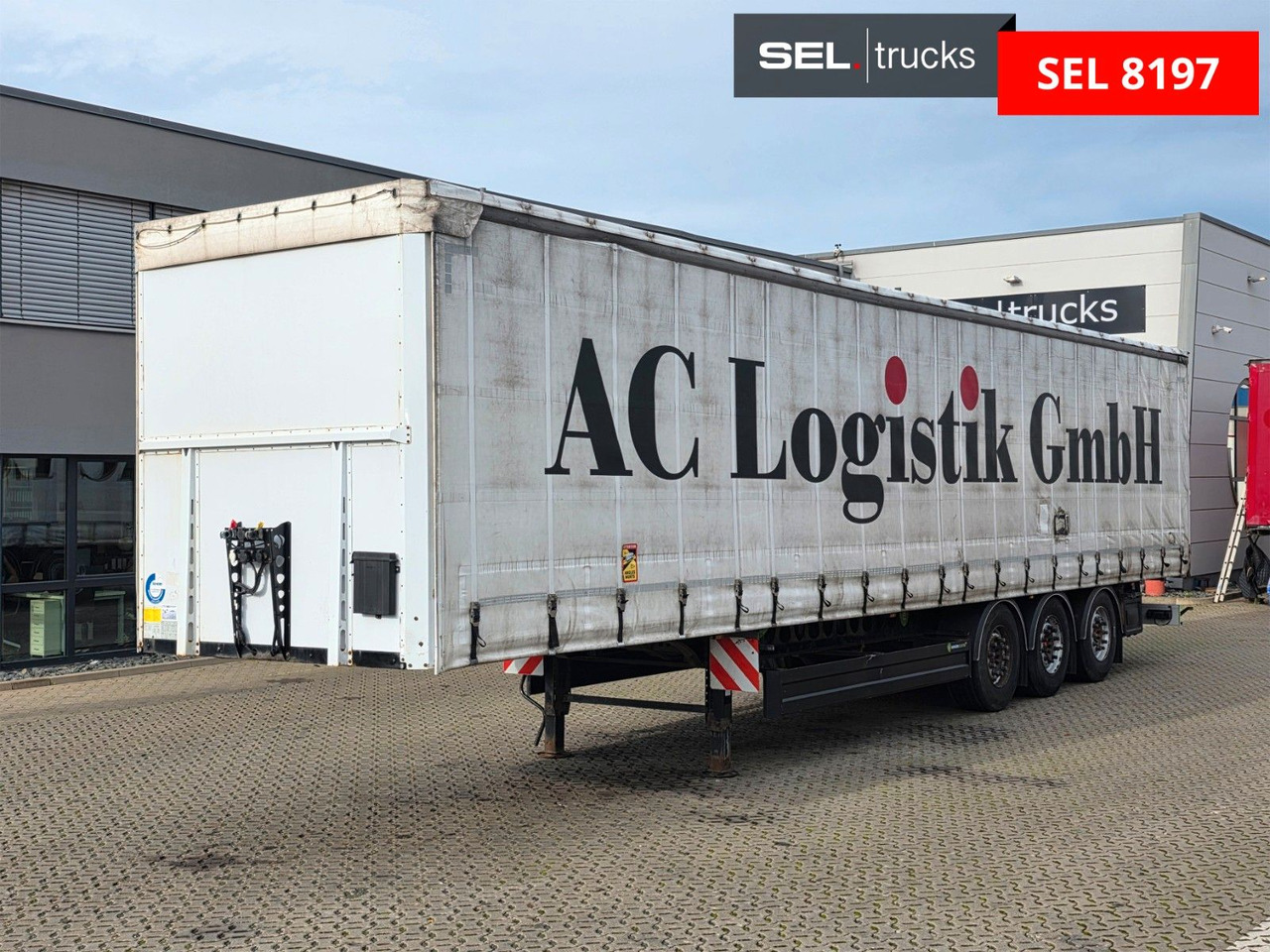 Berger SAPL 24 / Coilmulde / EDSCHA - Curtainsider semi-trailer: picture 1 Berger SAPL 24 / Coilmulde / EDSCHA - Curtainsider semi-trailer: picture 1