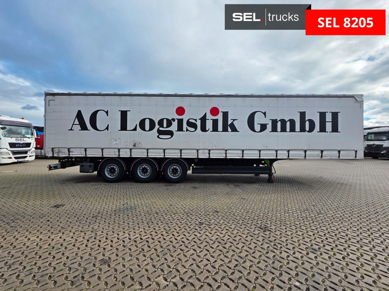 Berger SAPL 24 / Coilmulde / EDSCHA - Curtainsider semi-trailer: picture 4 Berger SAPL 24 / Coilmulde / EDSCHA - Curtainsider semi-trailer: picture 4