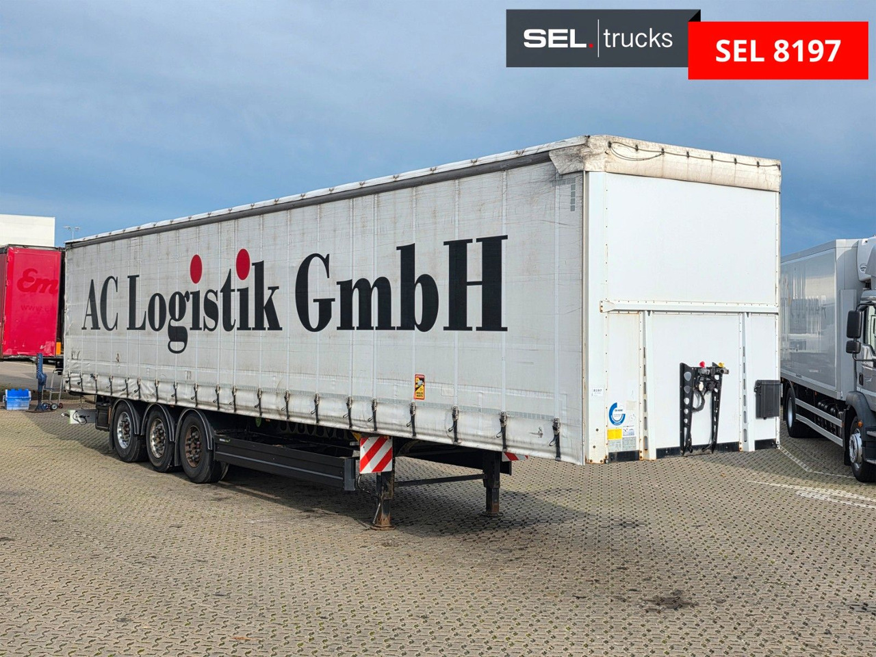 Berger SAPL 24 / Coilmulde / EDSCHA - Curtainsider semi-trailer: picture 3 Berger SAPL 24 / Coilmulde / EDSCHA - Curtainsider semi-trailer: picture 3