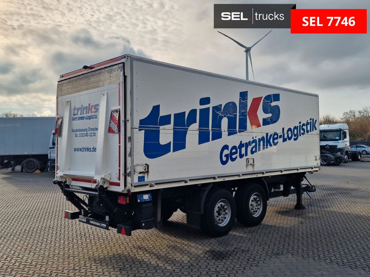 Böse BTA 7.3 / Ladebordwand / 2 Achsen - Tandem - Beverage trailer: picture 5 Böse BTA 7.3 / Ladebordwand / 2 Achsen - Tandem - Beverage trailer: picture 5