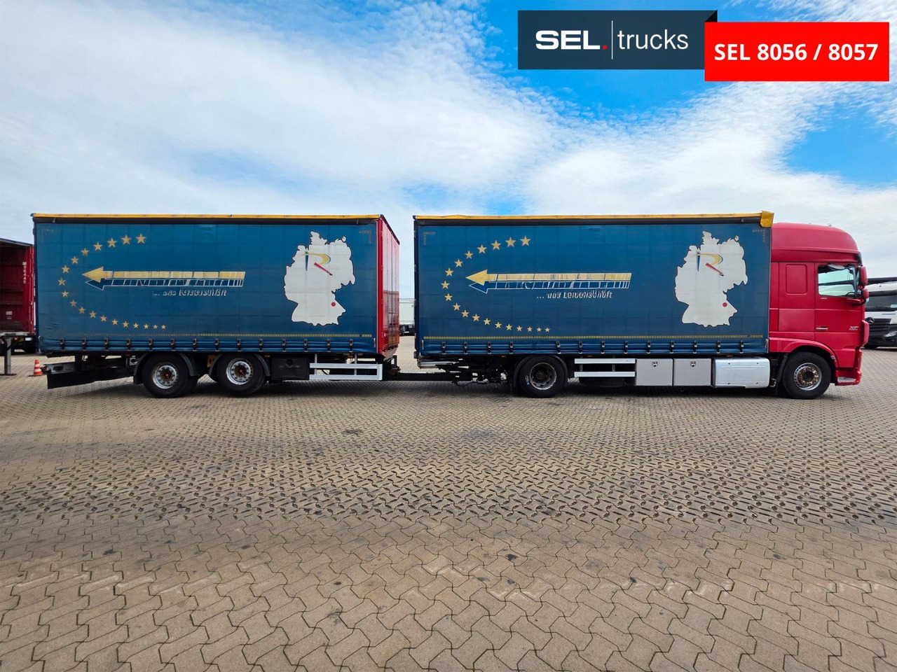DAF XF 410 / ZF Intarder / Durchladezug - Curtainsider truck: picture 4 DAF XF 410 / ZF Intarder / Durchladezug - Curtainsider truck: picture 4