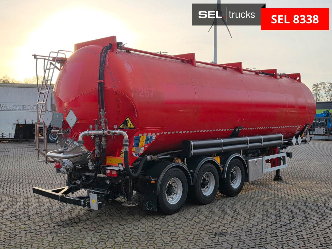 Feldbinder KIP 52/7000/A/2 / Alu-Felgen / ADR AT / 52.000 l - Silo semi-trailer: picture 5 Feldbinder KIP 52/7000/A/2 / Alu-Felgen / ADR AT / 52.000 l - Silo semi-trailer: picture 5