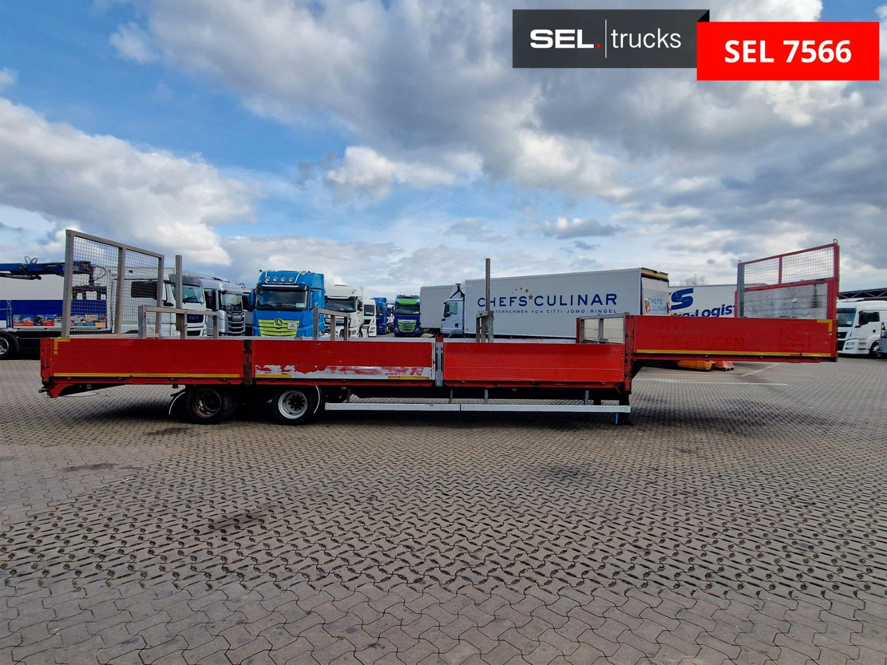 Fliegl SZS 270 - Dropside/ Flatbed semi-trailer: picture 4 Fliegl SZS 270 - Dropside/ Flatbed semi-trailer: picture 4