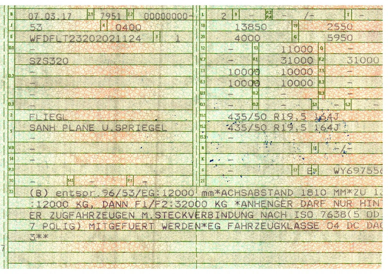Curtainsider semi-trailer Fliegl SZS320 / Hubdach / EDSCHA / Mega: picture 48