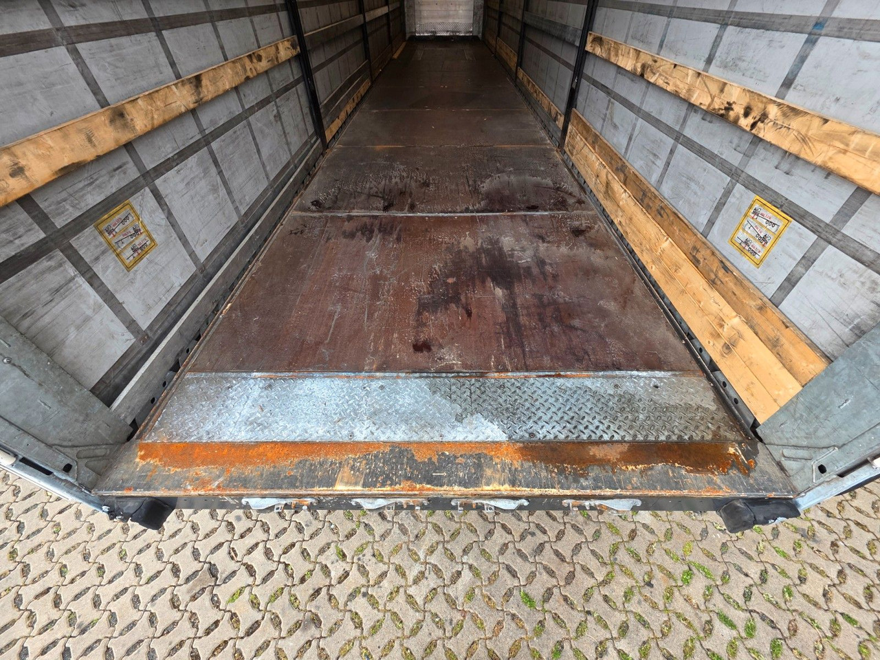 Curtainsider semi-trailer Fliegl SZS320 / Hubdach / EDSCHA / Mega: picture 12