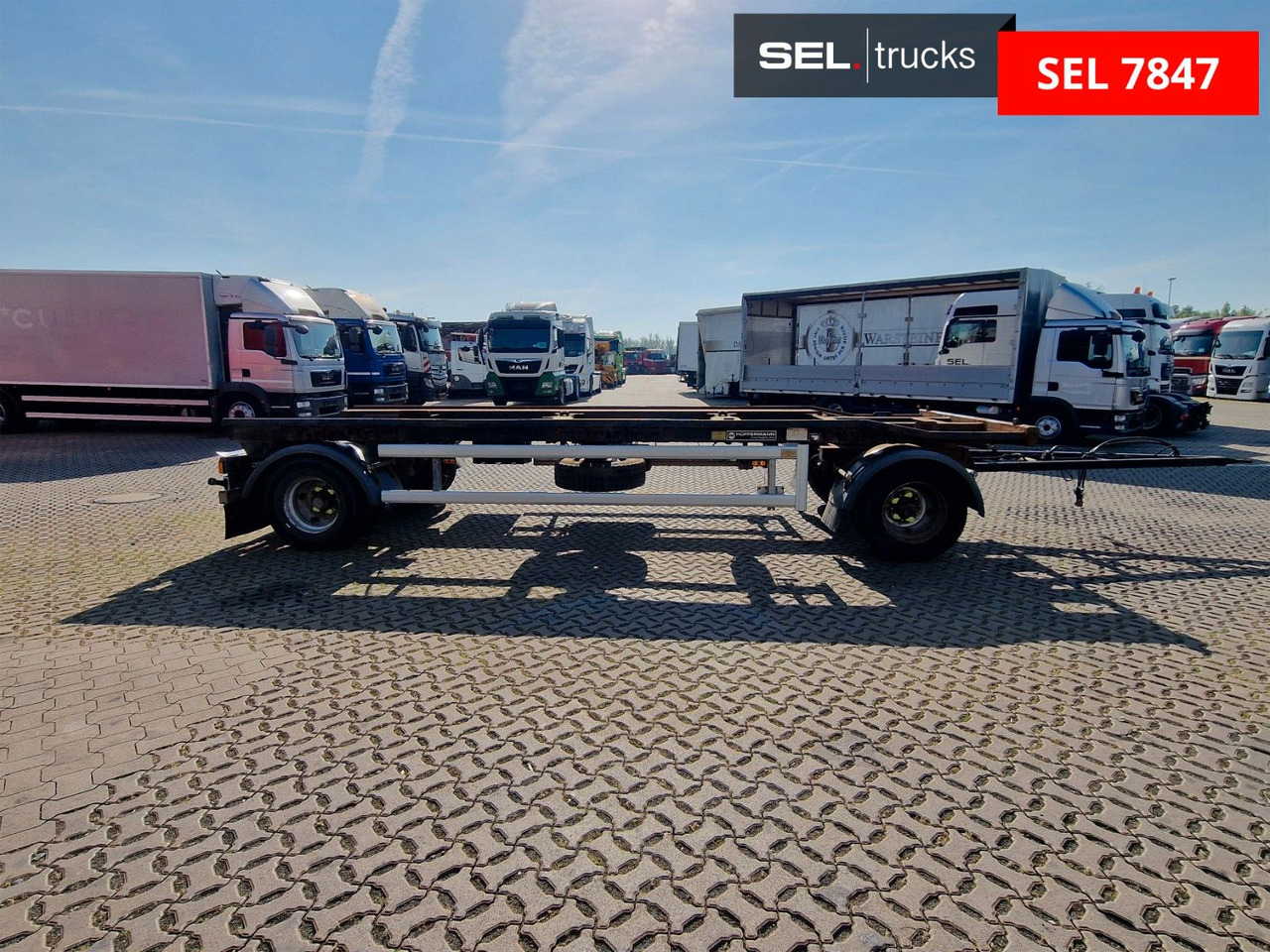 Hüffermann HAR18/07H15613 / 40 mm - Roll-off/ Skip trailer: picture 4 Hüffermann HAR18/07H15613 / 40 mm - Roll-off/ Skip trailer: picture 4