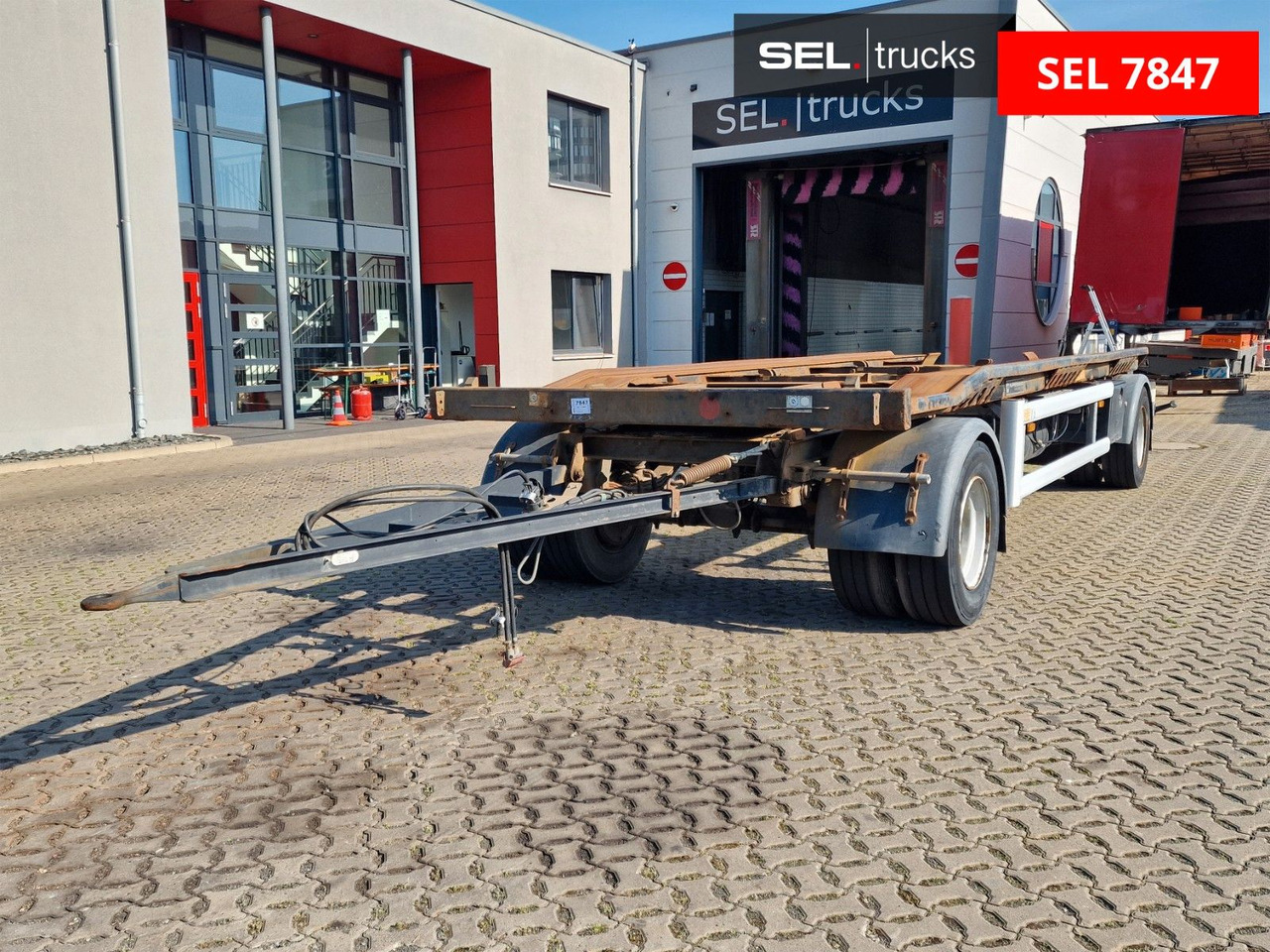 Hüffermann HAR18/07H15613 / 40 mm - Roll-off/ Skip trailer: picture 1 Hüffermann HAR18/07H15613 / 40 mm - Roll-off/ Skip trailer: picture 1