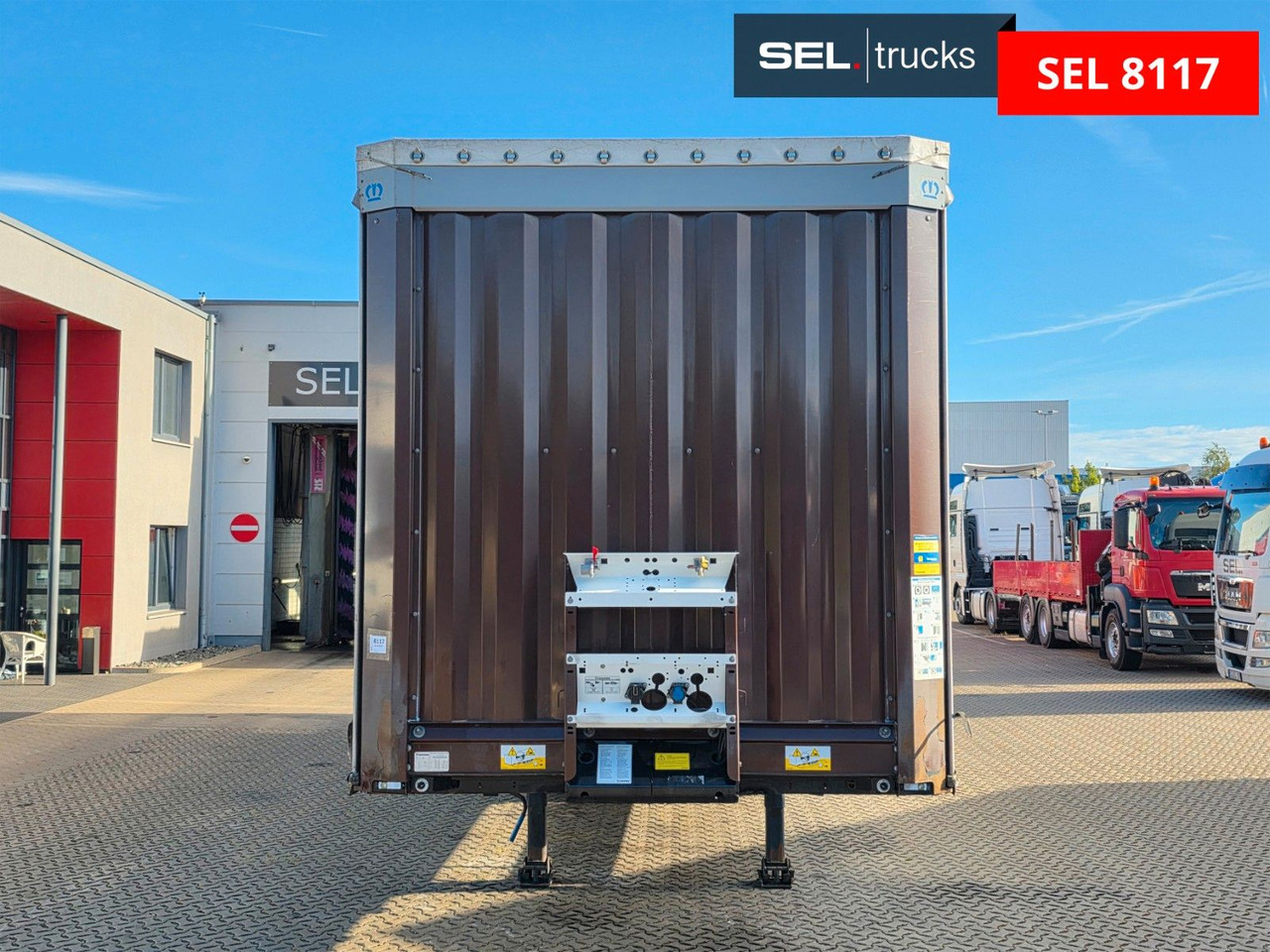 Krone SD / 2 Liftachsen / EDSCHA - Curtainsider semi-trailer: picture 2 Krone SD / 2 Liftachsen / EDSCHA - Curtainsider semi-trailer: picture 2