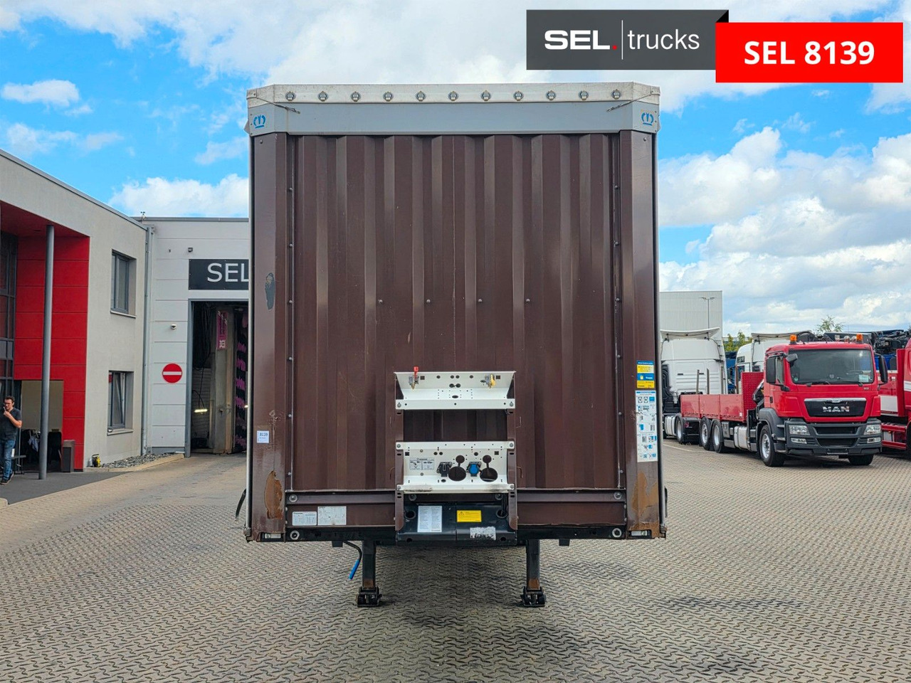Krone SD / 2 Liftachsen - Curtainsider semi-trailer: picture 3 Krone SD / 2 Liftachsen - Curtainsider semi-trailer: picture 3