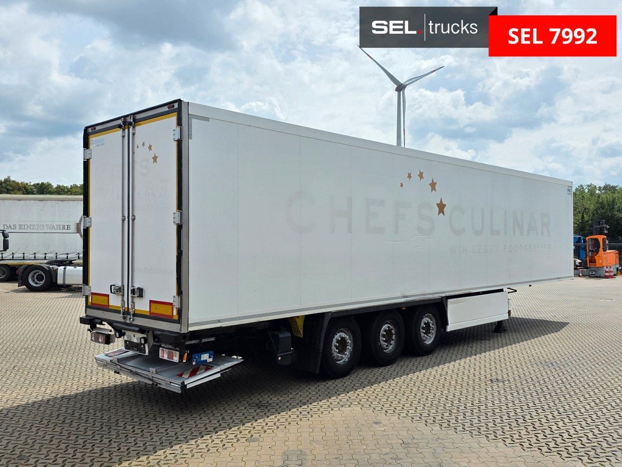 Krone SD / Doppelstock / Ladebordwand / Carrier - Refrigerator semi-trailer: picture 5 Krone SD / Doppelstock / Ladebordwand / Carrier - Refrigerator semi-trailer: picture 5