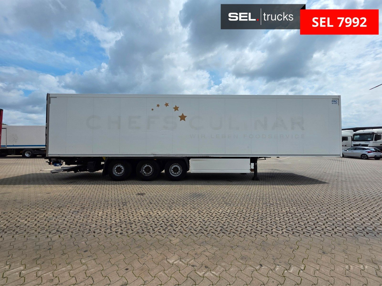Krone SD / Doppelstock / Ladebordwand / Carrier - Refrigerator semi-trailer: picture 4 Krone SD / Doppelstock / Ladebordwand / Carrier - Refrigerator semi-trailer: picture 4