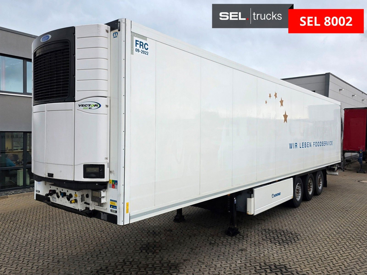 Krone SD / Doppelverdampfer/ Vector 1950 Mt / FRC 2022 - Refrigerator semi-trailer: picture 1 Krone SD / Doppelverdampfer/ Vector 1950 Mt / FRC 2022 - Refrigerator semi-trailer: picture 1