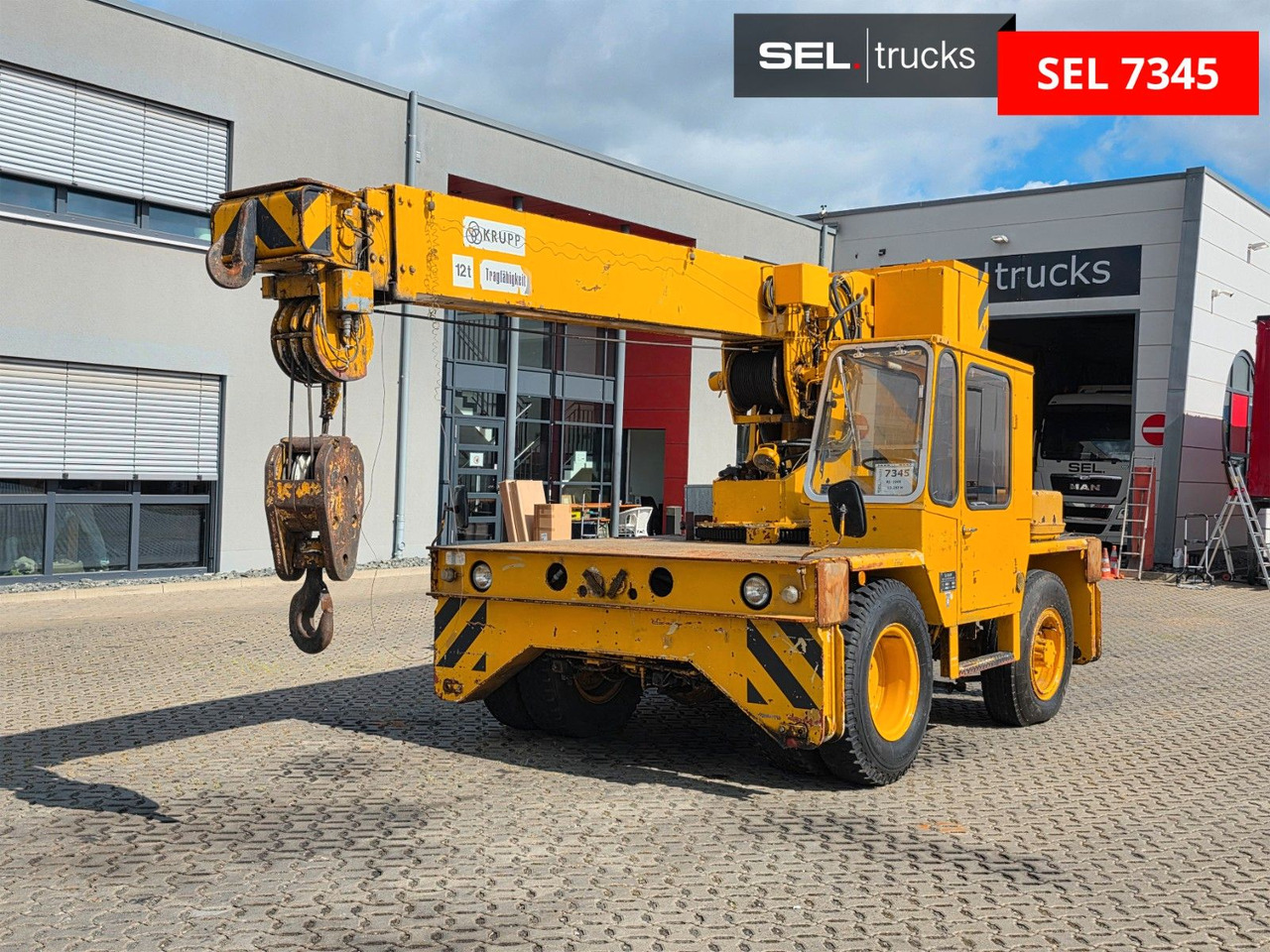 Krupp 12 GMTI Mobilkran - Crane truck: picture 2 Krupp 12 GMTI Mobilkran - Crane truck: picture 2