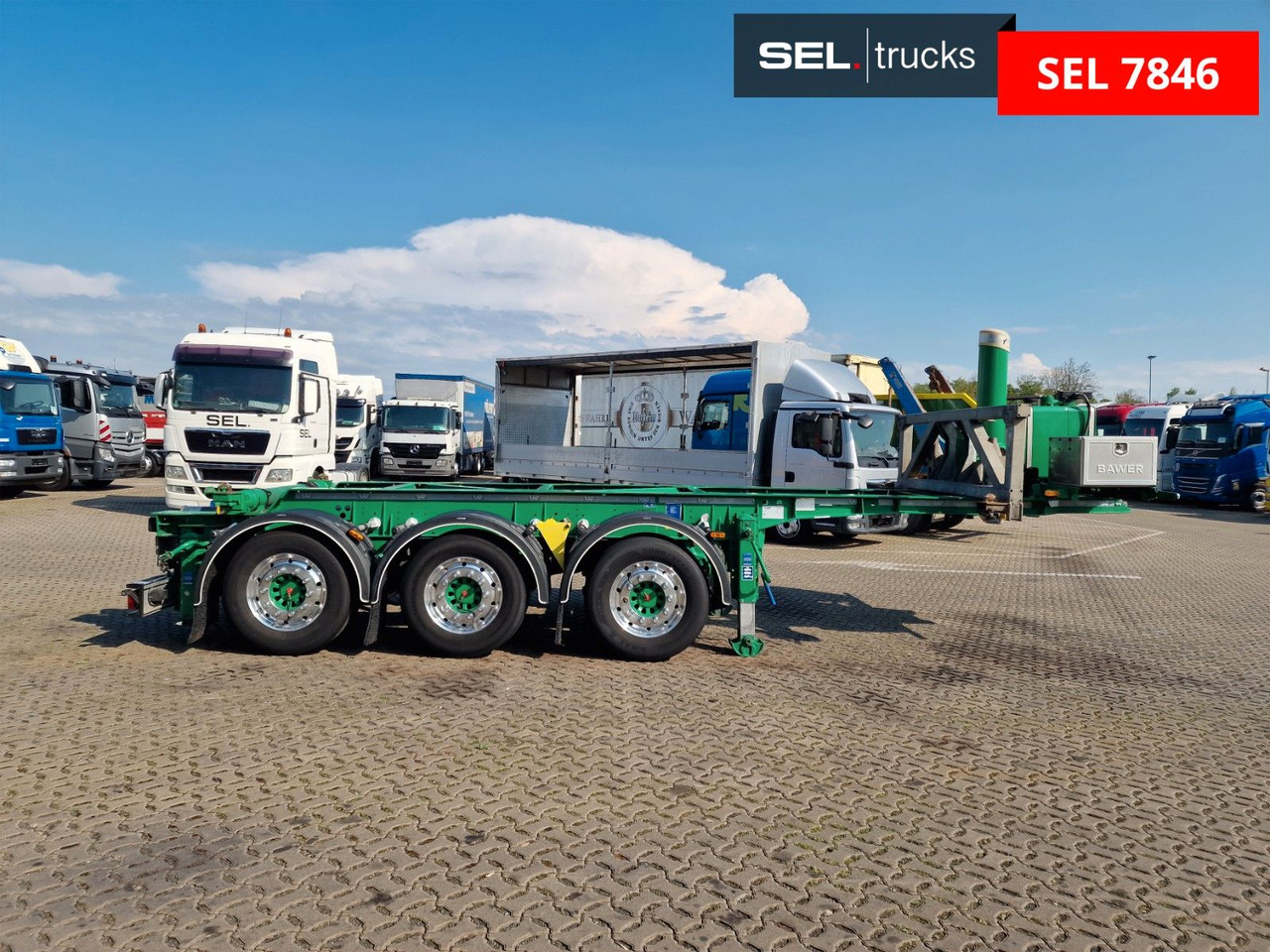 Lag 0-3-CC / Alu-Felgen / Kipper / Liftachse - Container transporter/ Swap body semi-trailer: picture 4 Lag 0-3-CC / Alu-Felgen / Kipper / Liftachse - Container transporter/ Swap body semi-trailer: picture 4
