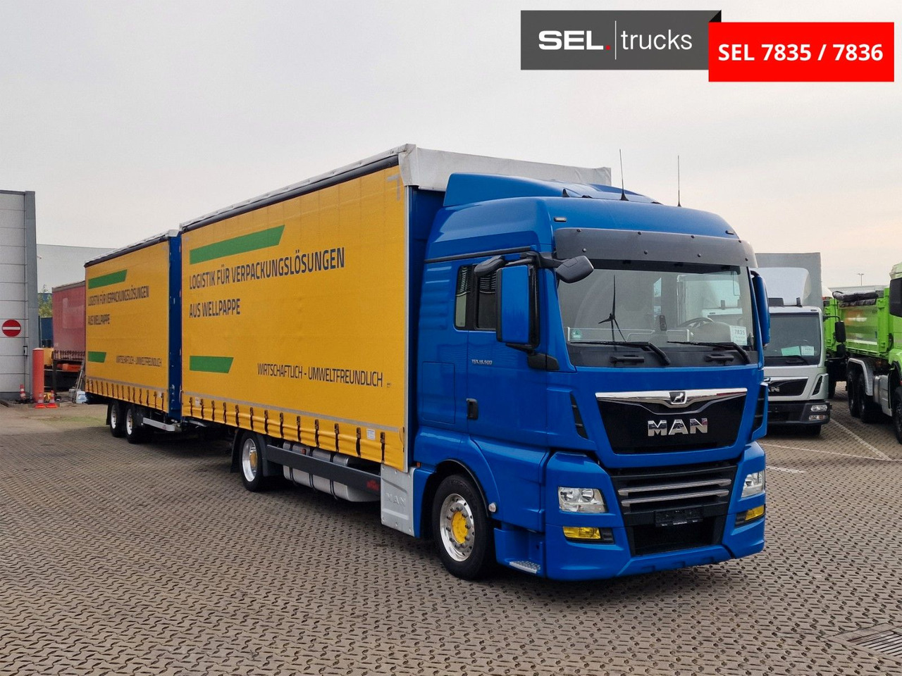 MAN TGX 18.500 4x2 LL-U/ Intarder/Durchlade/Hubdach - Curtainsider truck: picture 3 MAN TGX 18.500 4x2 LL-U/ Intarder/Durchlade/Hubdach - Curtainsider truck: picture 3