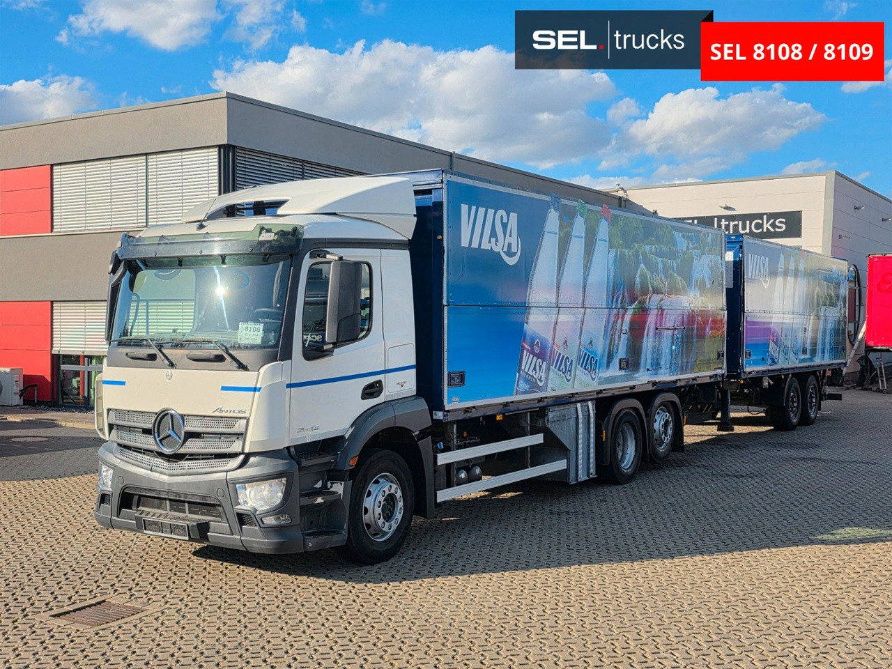 Mercedes-Benz Antos 2543 / Ldbw / Lenkachse / Liftachse - Beverage truck: picture 1 Mercedes-Benz Antos 2543 / Ldbw / Lenkachse / Liftachse - Beverage truck: picture 1