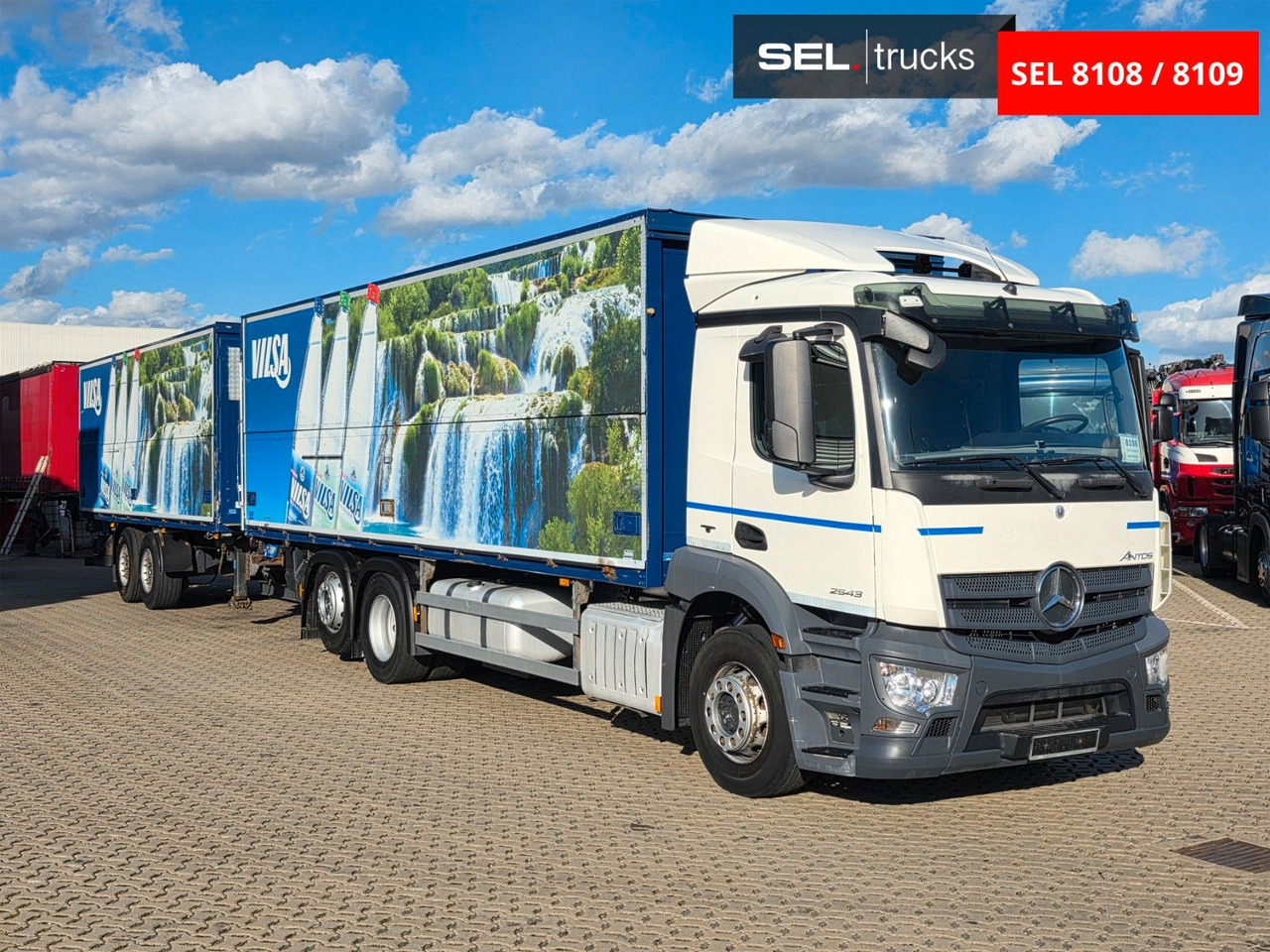 Mercedes-Benz Antos 2543 / Ldbw / Lenkachse / Liftachse - Beverage truck: picture 3 Mercedes-Benz Antos 2543 / Ldbw / Lenkachse / Liftachse - Beverage truck: picture 3