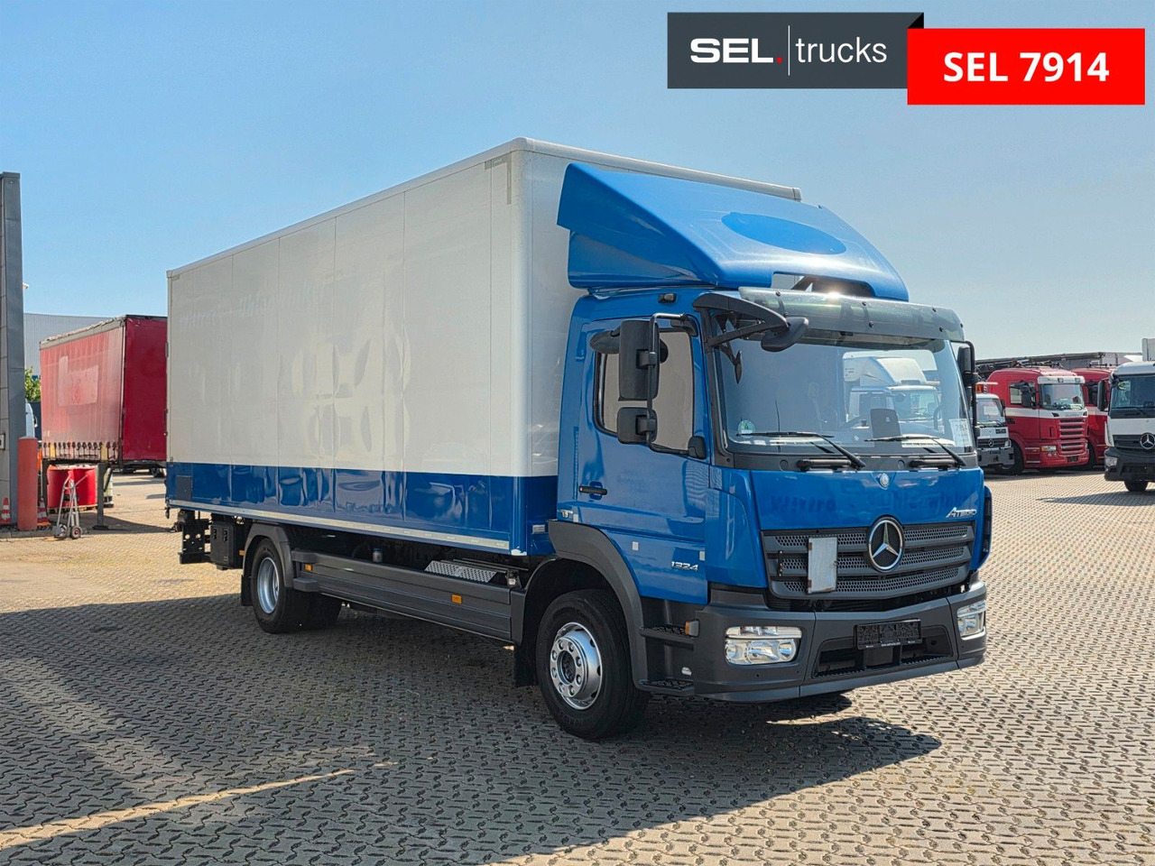 Mercedes-Benz Atego 1324 / Ladebordwand - Box truck: picture 3 Mercedes-Benz Atego 1324 / Ladebordwand - Box truck: picture 3