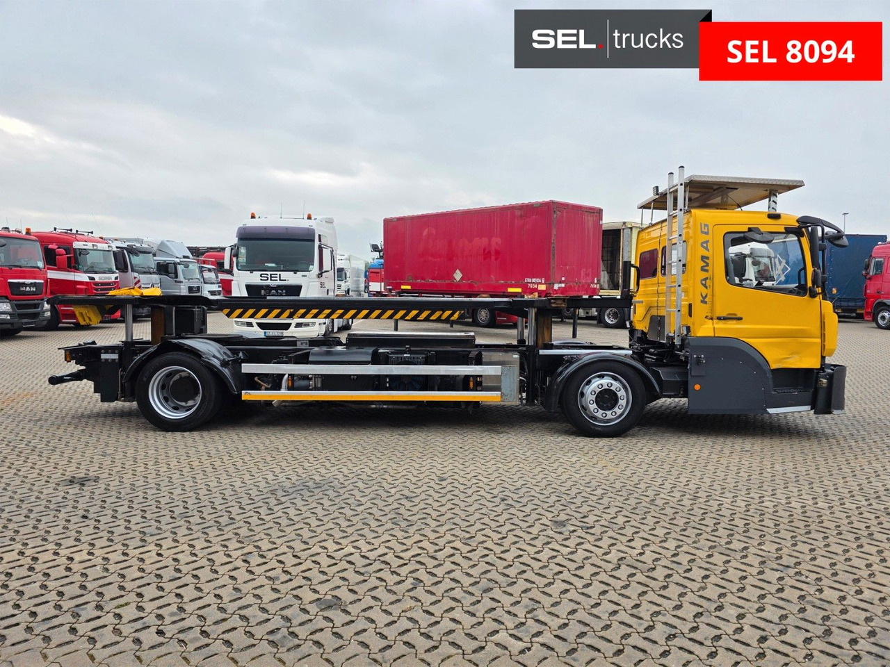 Mercedes-Benz Kamag WBH 25 / Umsetzer Sattelplatte - Container transporter/ Swap body truck: picture 4 Mercedes-Benz Kamag WBH 25 / Umsetzer Sattelplatte - Container transporter/ Swap body truck: picture 4