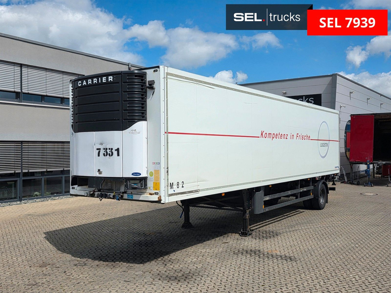 Schmitz Cargobull SKO 10/LZG - FP45 COOL / Ldbw / Carrier / 1 Achs - Refrigerator semi-trailer: picture 1 Schmitz Cargobull SKO 10/LZG - FP45 COOL / Ldbw / Carrier / 1 Achs - Refrigerator semi-trailer: picture 1