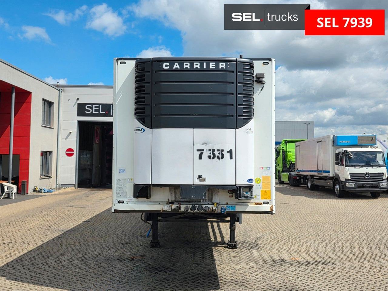 Schmitz Cargobull SKO 10/LZG - FP45 COOL / Ldbw / Carrier / 1 Achs - Refrigerator semi-trailer: picture 2 Schmitz Cargobull SKO 10/LZG - FP45 COOL / Ldbw / Carrier / 1 Achs - Refrigerator semi-trailer: picture 2