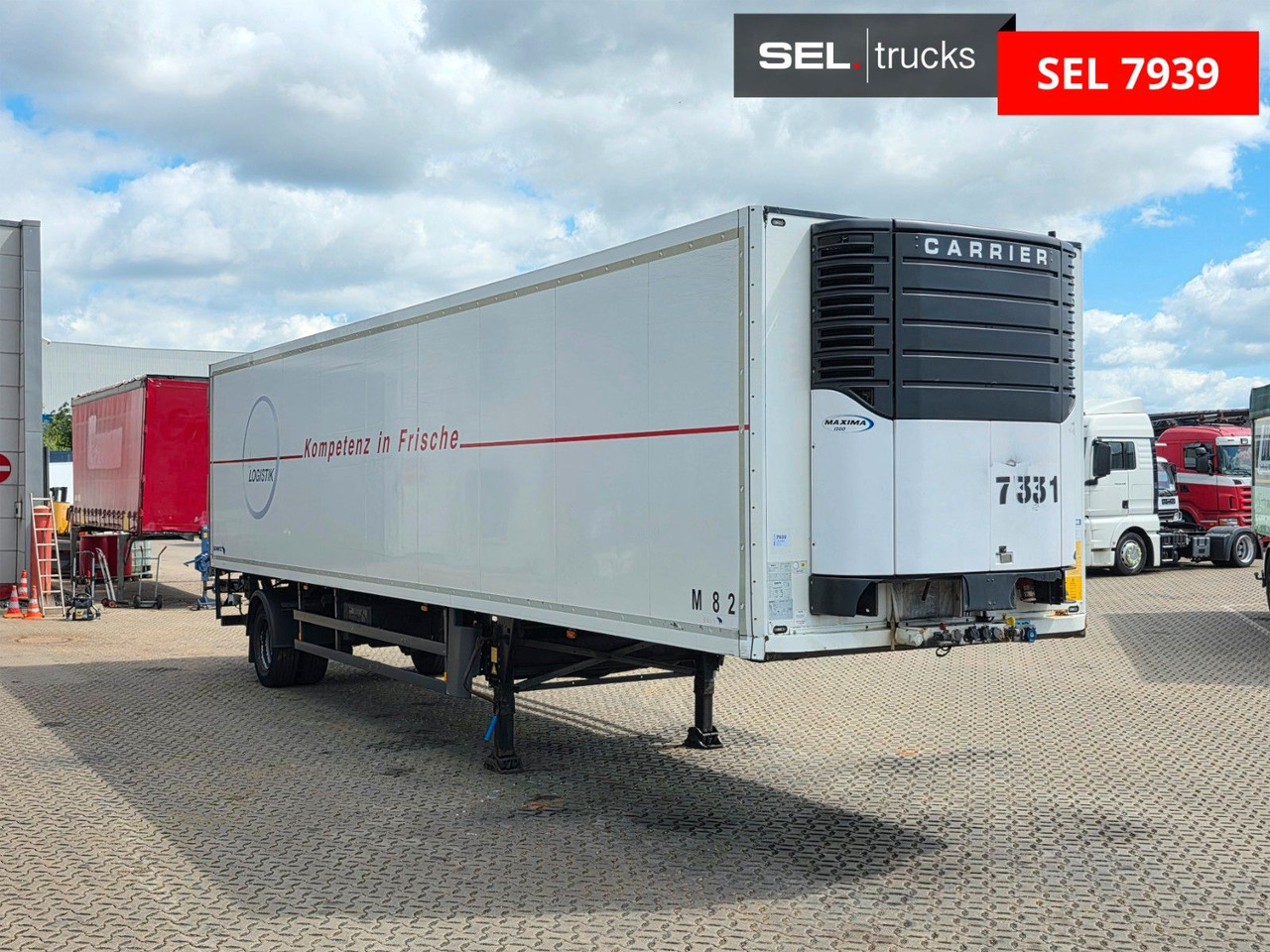 Schmitz Cargobull SKO 10/LZG - FP45 COOL / Ldbw / Carrier / 1 Achs - Refrigerator semi-trailer: picture 3 Schmitz Cargobull SKO 10/LZG - FP45 COOL / Ldbw / Carrier / 1 Achs - Refrigerator semi-trailer: picture 3