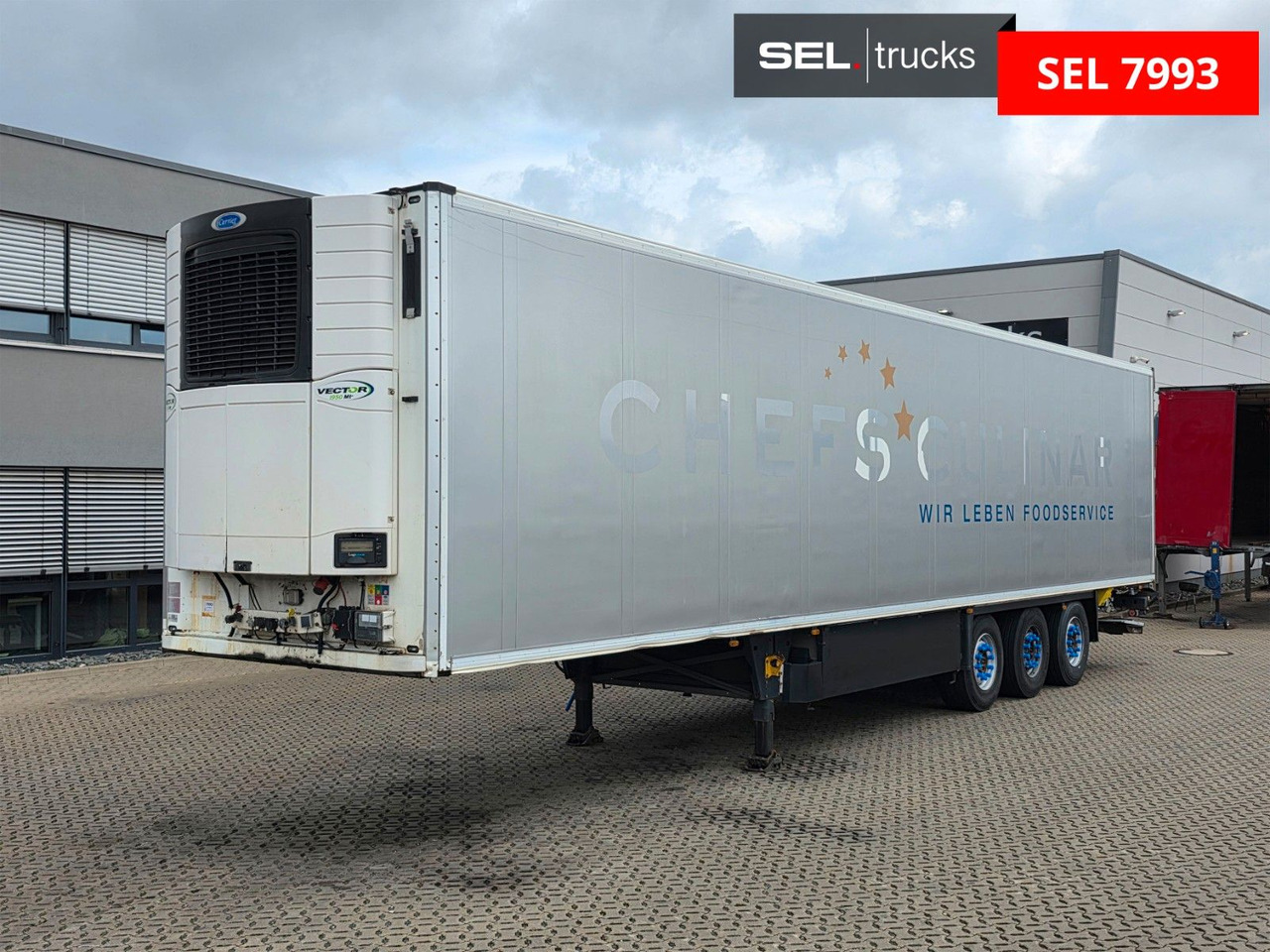 Schmitz Cargobull SKO 24 / Doppelverdampfer / Carrier Vector 1950 - Refrigerator semi-trailer: picture 1 Schmitz Cargobull SKO 24 / Doppelverdampfer / Carrier Vector 1950 - Refrigerator semi-trailer: picture 1