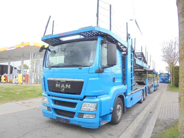 MAN TGS 24.440 + RETARDER - Autotransporter truck: picture 1 MAN TGS 24.440 + RETARDER - Autotransporter truck: picture 1