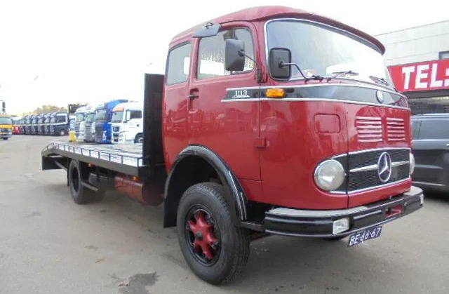 Mercedes-Benz 1113 - Autotransporter truck: picture 3 Mercedes-Benz 1113 - Autotransporter truck: picture 3