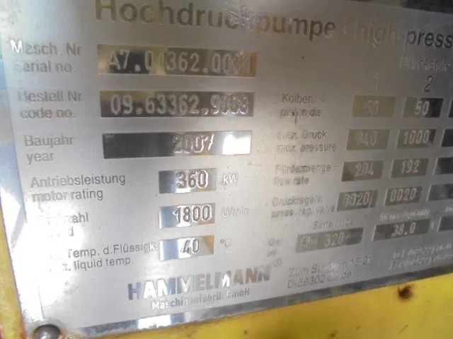 Vacuum truck Mercedes-Benz Axor 2540 + HAMMELMAN DEUTZ: picture 15