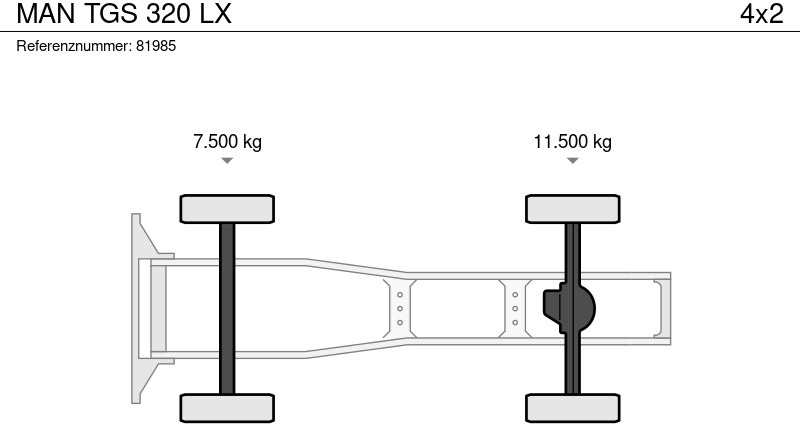 Tractor unit MAN TGS 320 LX: picture 17