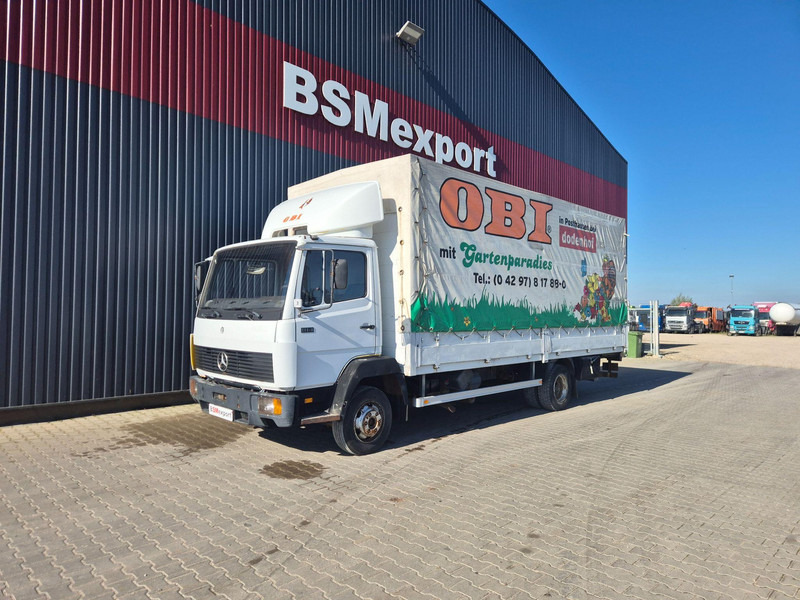 Mercedes-Benz 814 - Curtainsider truck: picture 1 Mercedes-Benz 814 - Curtainsider truck: picture 1