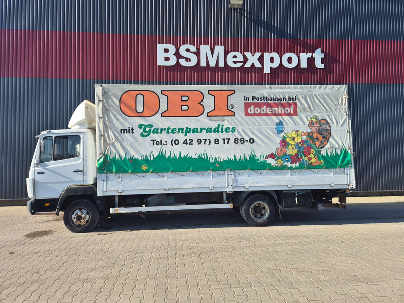 Mercedes-Benz 814 - Curtainsider truck: picture 4 Mercedes-Benz 814 - Curtainsider truck: picture 4