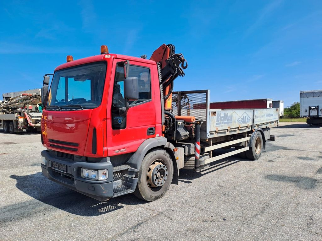 Iveco EuroCargo ML 180E21 Kran PKK12500 Iveco EuroCargo ML 180E21 Kran PKK12500 - Dropside/ Flatbed truck, Crane truck: picture 1 Iveco EuroCargo ML 180E21 Kran PKK12500 Iveco EuroCargo ML 180E21 Kran PKK12500 - Dropside/ Flatbed truck, Crane truck: picture 1