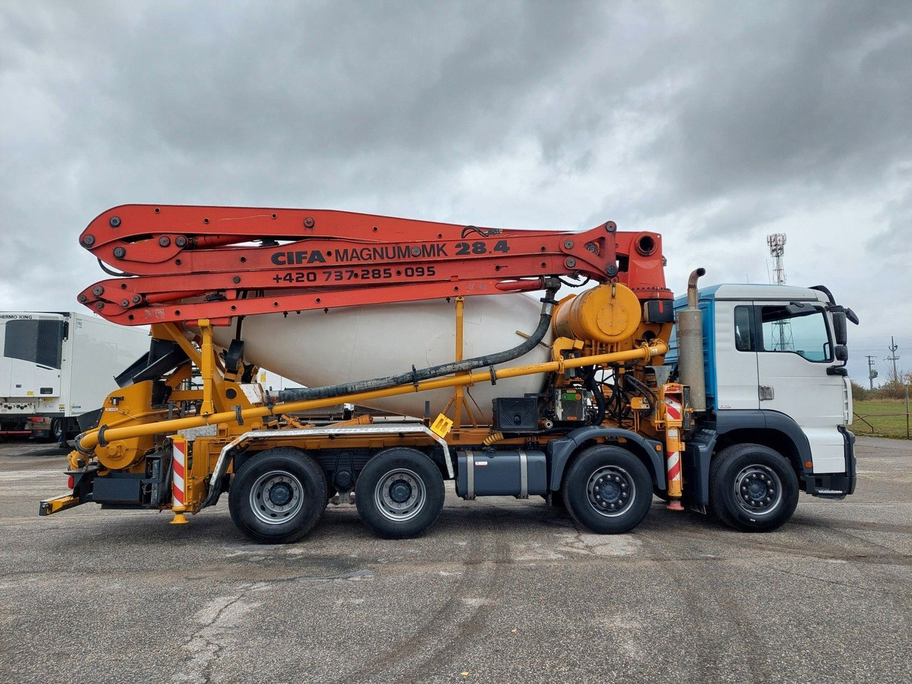 MAN 35.413 FFD-TM BB CIFA MAGNUM MK 28.4 - Concrete pump truck: picture 5 MAN 35.413 FFD-TM BB CIFA MAGNUM MK 28.4 - Concrete pump truck: picture 5