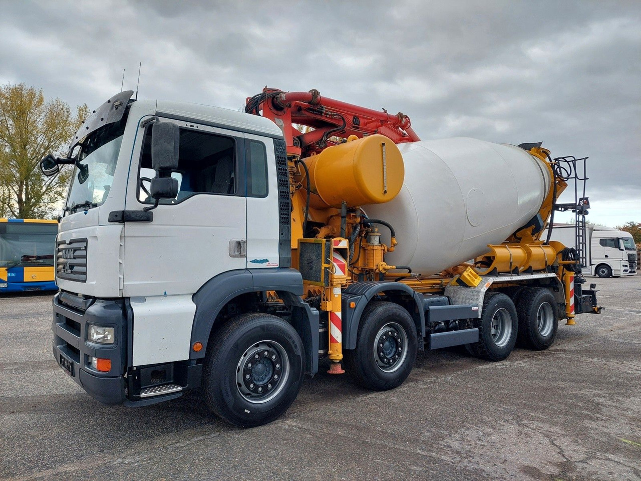 MAN 35.413 FFD-TM BB CIFA MAGNUM MK 28.4 - Concrete pump truck: picture 1 MAN 35.413 FFD-TM BB CIFA MAGNUM MK 28.4 - Concrete pump truck: picture 1